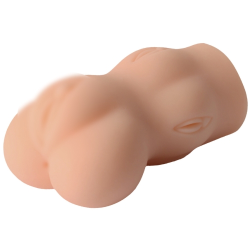 МАСТУРБАТОР вагіна та анус без вібрації тілесного кольору XISE Mesa Pussy S - 1