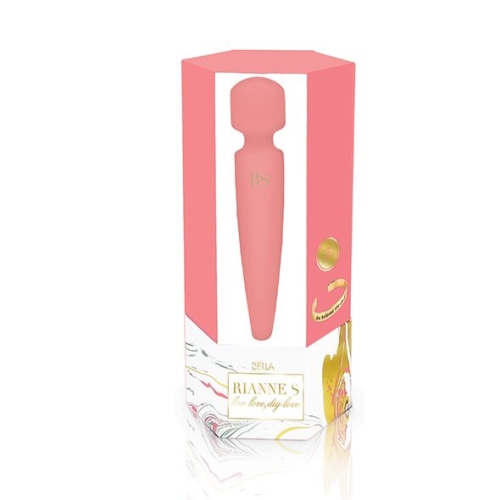 Вібромасажер Ванд для інтимних місць рожевий Rianne s Bella Mini Wand - 5