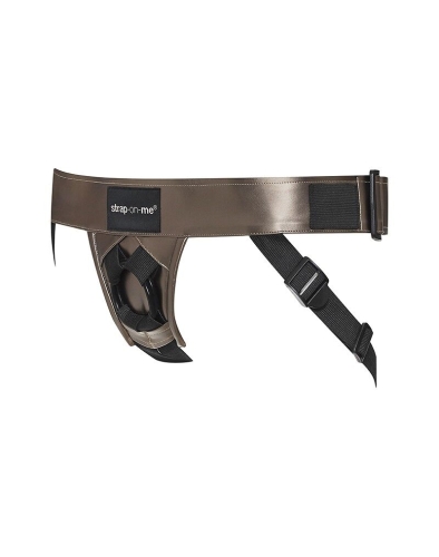 Труси для страпона черныеStrap-On-Me Leatherette HARNESS CURIOUS - 3