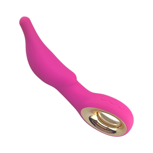 Вібратор водонепроникний з силікону Lealso-Dolphin Pink - 4