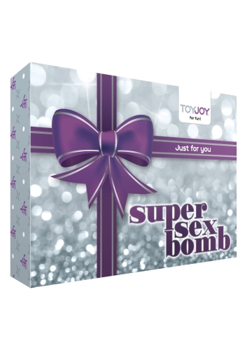 Набір секс іграшок фіолетового кольору Toy Joy Super Sex Bomb 9 предметів - 2