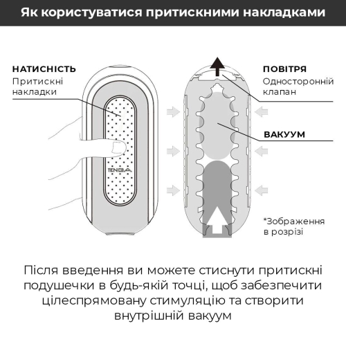 Мастурбатор Tenga Flip Zero Electronic Vibration Black космическое удовольствие 5 режимов управления Тенга - 9
