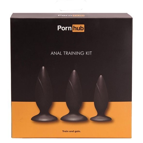 Набір анальних пробок Pornhub Anal Training Kit - 3