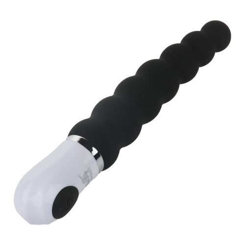 Анальний вібратор ялинка чорний Dream Toys Essentials P-Spot Caterpillar - 3