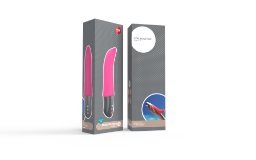 Вагінальний вібратор для точки G рожевий Fun Factory DIVA DOLPHIN - 3