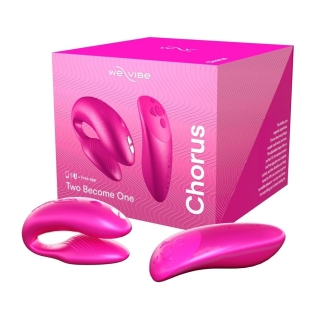 Вибратор для пар на пульте ДУ розовый We-Vibe Chorus