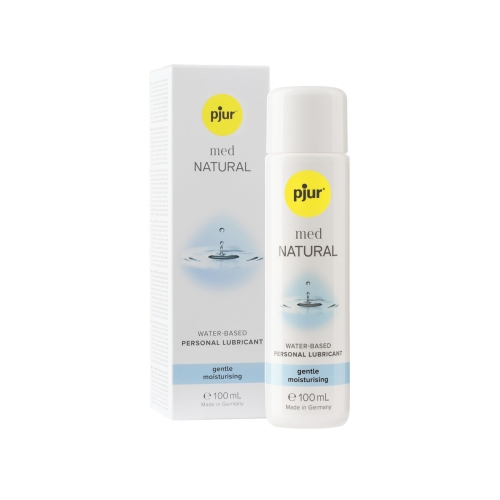 Лубрикант на водной основе pjur MED Natural glide 100 мл вагинальный для сухой кожи увлажняющий (Пьюр, Пджюр) - 4