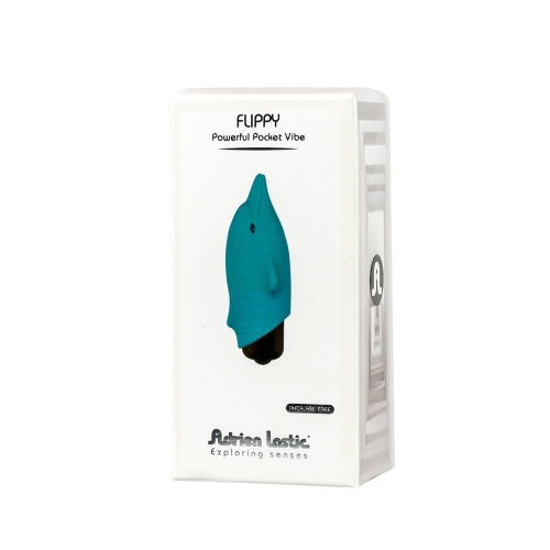 Минивибратор для клитора милый дельфинчик Adrien Lastic Pocket Vibe Flippy 10 - 5