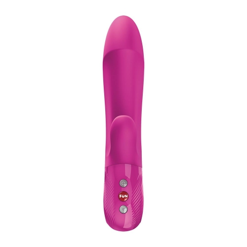 Пульсатор для точки G з кліторальним відростком фіолетовий Fun Factory Bi Stronic Embrace - 5