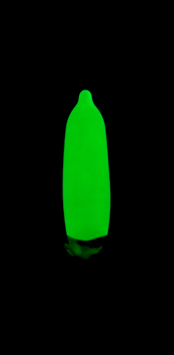 Презерватив светится в темноте 1 шт One Glowing Pleasures - 7