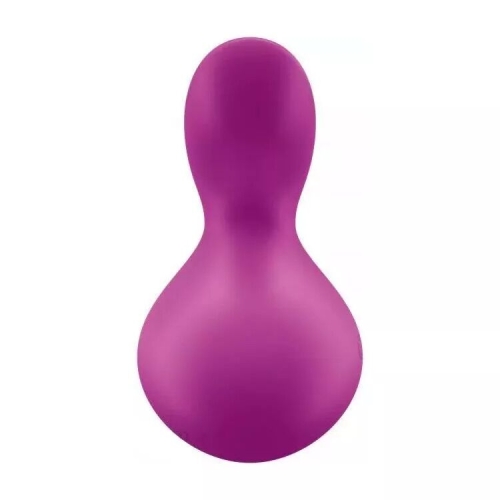Вибратор для стимуляции клитора и сосков фиолетового цвета Satisfyer Viva la Vulva 3 - 6