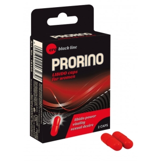 Капсулы для повышения либидо у женщин HOT PRORINO Libido Caps 2 капсулы