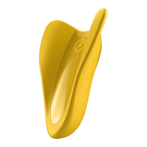 Вибратор на палец Satisfyer (Сатисфаер) желтый High Fly - 3