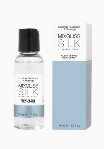 Лубрикант на силіконовій основі MixGliss SILK-FLEUR DE SOIE (50 мл) - 1
