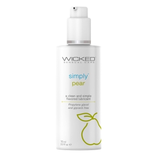 Оральний лубрикант на водній основі зі смакомГруші Wicked Sensual Care 70 мл