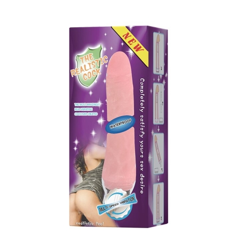 Реалістичний водонепроникний вібратор Lybaile the Realistic Cock - 10