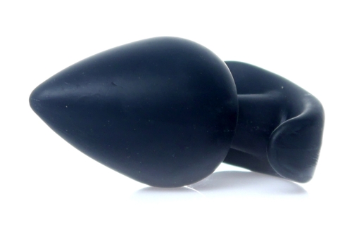 Анальний корок чорного кольору Boss of toys Boss Series Bubble Plug Black розмір Medium - 3