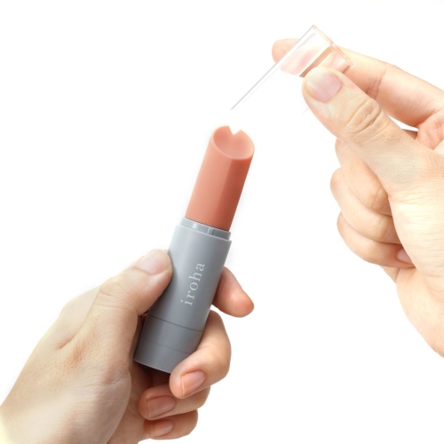 Вибратор водонепроницаемый для клитора с силиконовым наконечником IROHA STICK - 7