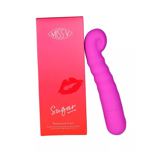 Вибратор для точки G фиолетовый Miss V Sugar Pretty - 1