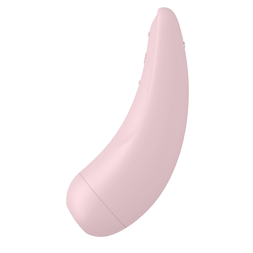 Вакуумный клиторальный стимулятор смарт Satisfyer Curvy 2+ Pink - 6