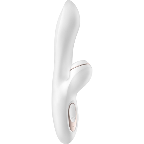 Вибратор-кролик с вакуумной стимуляцией клитора белый Satisfyer Pro + Plus G-Spot Rabbit - 1