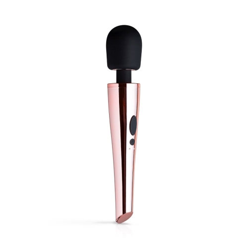 Вібромасажер мікрофон Ванд колір рожеве золото Nouveau Wand Massager - 4