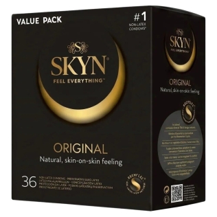 Безлатексні преміум-презервативи SKYN Original 36 штук