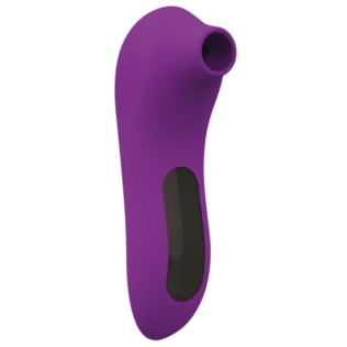 Вакуумный бесконтактный стимулятор для клитора фиолетовый Alive Cherry Quiver