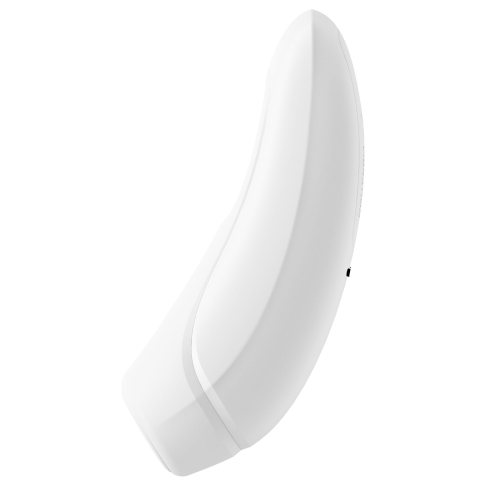 Вакуумный клиторальный стимулятор Satisfyer Curvy 1+ White - 6
