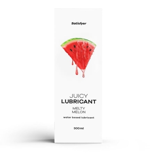 Лубрикант на водной основе с легким ароматом арбуза Satisfyer Juicy Lubricant 300 мл