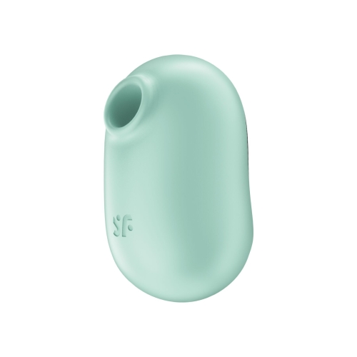 Вибратор с вакуумной стимуляцией клитора мятного цвета Satisfyer Pro To Go 2 - 2