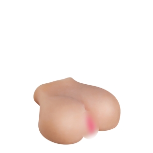 Мастурбатор реалистичный вагина и анус с вибрацией телесного цвета Dream Toys Beautiful Behind