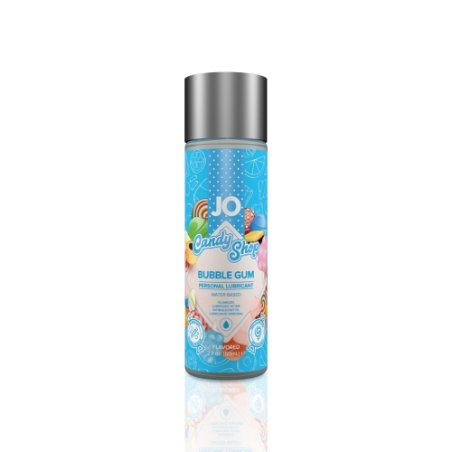 Лубрикант съедобный для орального секса вкус жвачки Бабл Гам System JO H2O Candy Shop 60 мл - 1