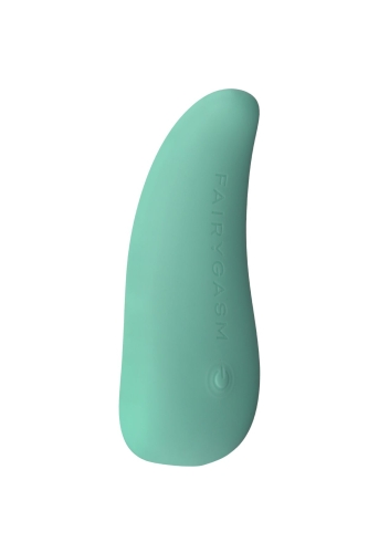 Клиторальный стимулятор зеленого цвета FairyGasm ThrillLeaf - 2