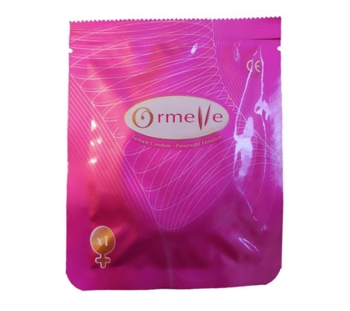 Жіночий презерватив з латексу Ormelle 1 шт - 1