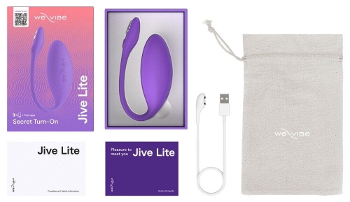 Смарт віброяйце вагінальне фіолетового кольору We-Vibe Jive Lite - 9