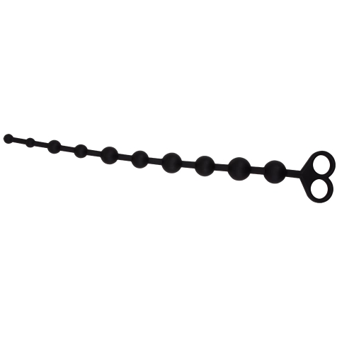 Анальная цепочка Chisa Boyfriend Beads черная - 2