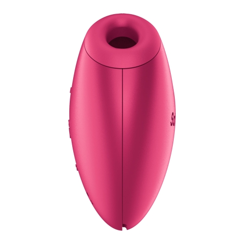 Вакуумный стимулятор-сердечко с вибрацией красный Satisfyer Cutie Heart Battery Series - 4