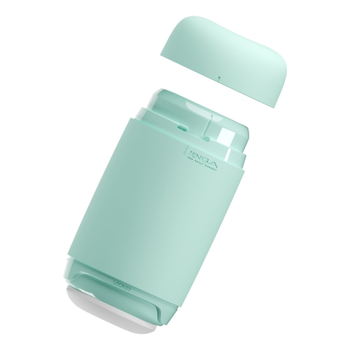 Мастурбатор наскрізний TENGA PUFFY зелений - 4