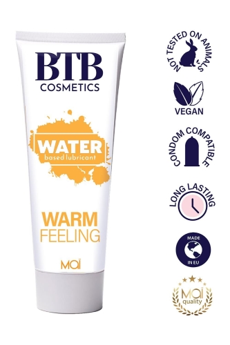 Лубрикант разогревающий на водной основе Mai BTB Warm feeling 100 мл - 1