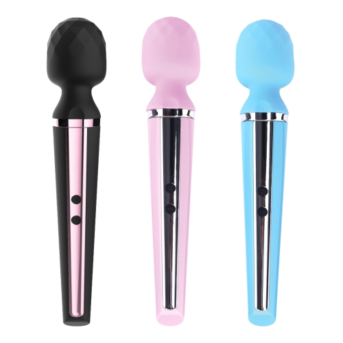 Вибромассажер Ванд в форме микрофона розового цвета Boss series Massager Genius - 5