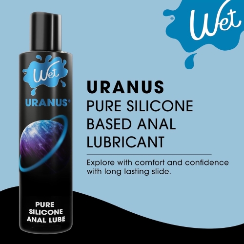 Анальний лубрикант на силіконовій основі Wet Uranus 266 мл - 2