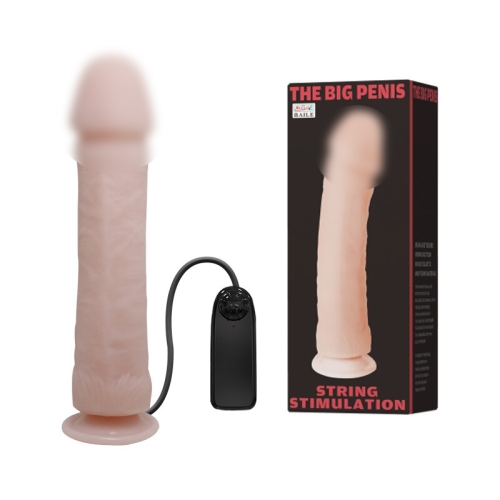Вібратор реалістичний на присоску Lybaile BIG Penis - 1