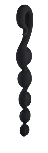 Анальні кульки Bendybeads Fun Factory чорні - 2