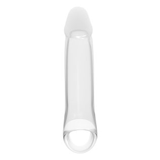 Насадка на член із кільцем для мошонки прозора Dreamtoys Ramrod