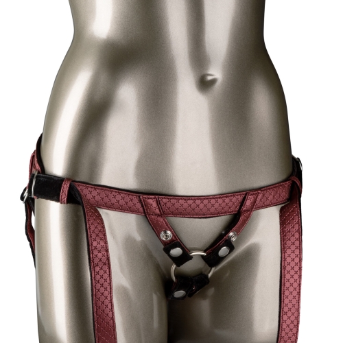 Трусики для страпону червоного кольору California еxotic novelties Exotic The Regal Duchess - 2