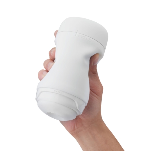 Мастурбатор сквозной TENGA PUFFY SUGAR белый - 6