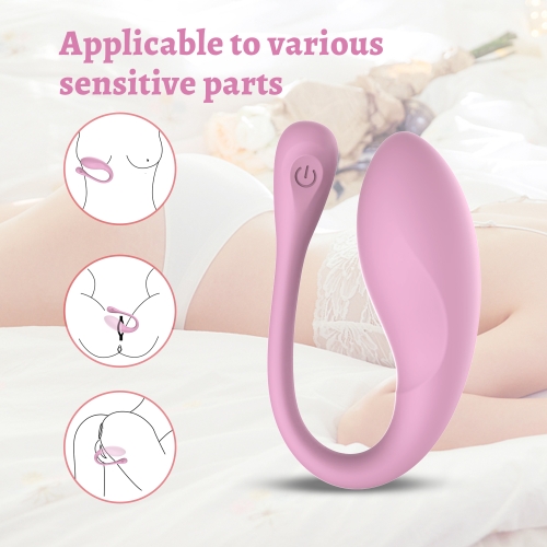 Віброяйце з дистанційним керуванням лавандовий Every Night Toys Isadora 10 режимів вібрації - 6