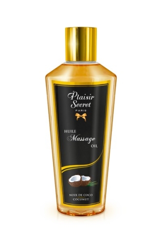Массажное масло возбуждающее с ароматом кокоса Plaisir Secret 250 мл - 1