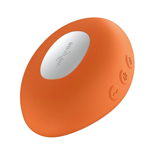Вібратор для стимуляції клітора з підігрівом оранжевий We-Vibe Temp Tangerine - 1